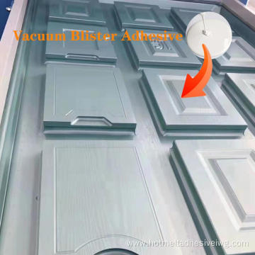 Door core board film pressure